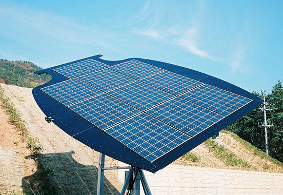 Celestial biaxial tracking system photo