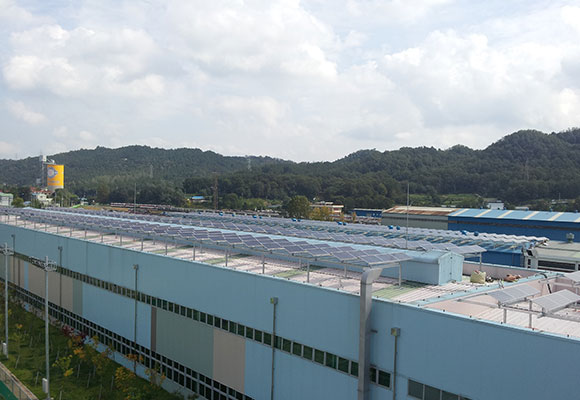 Korail daejeon Solar power plant photo