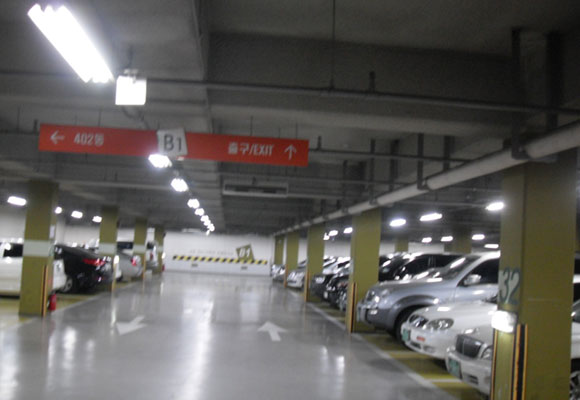 Parking lot(Changdong 4th, I-PARK) Before construction photo