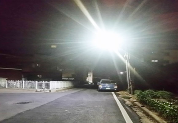 Security lamp(Hapcheongun) After construction photo