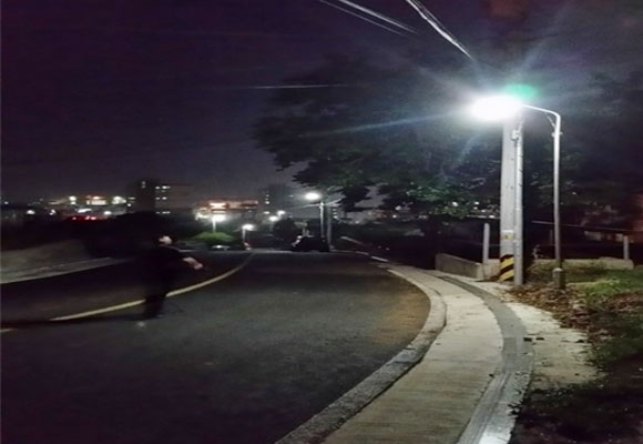 Security lamp(Hapcheongun) After construction photo