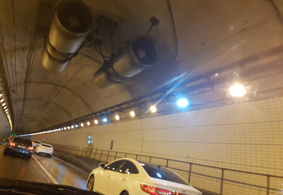 Tunnel(WooMyeonsan Mountatin) Before construction photo