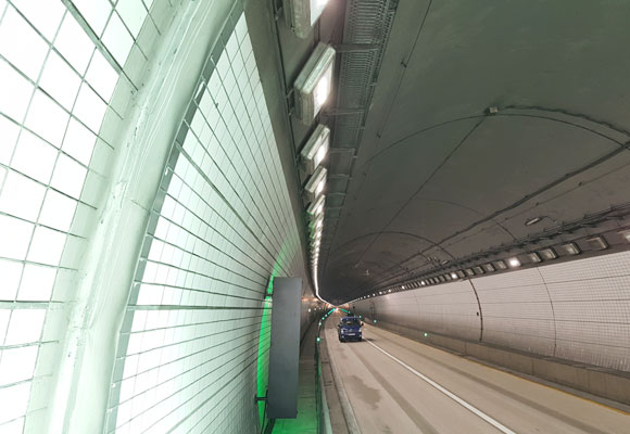Tunnel(WooMyeonsan Mountatin) After construction photo