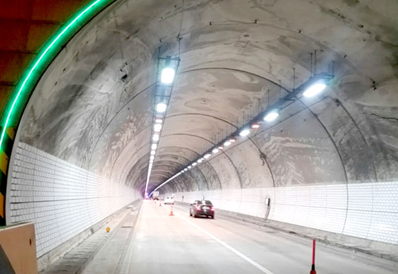 Tunnel(From Dagu to Busan highway) After construction photo