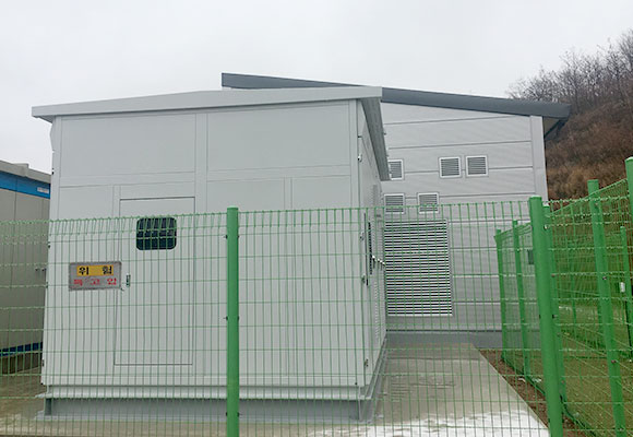 Install ESS in Kumkang No. 1 solar power plant picture