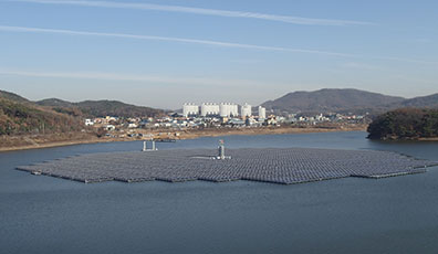 12. 26-Started constructing floating PV power plant(in Myeogu and Deogu Reservoir, Hwaseong) photo