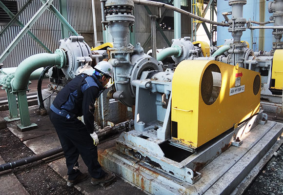 회처리 Pump 점검 사진