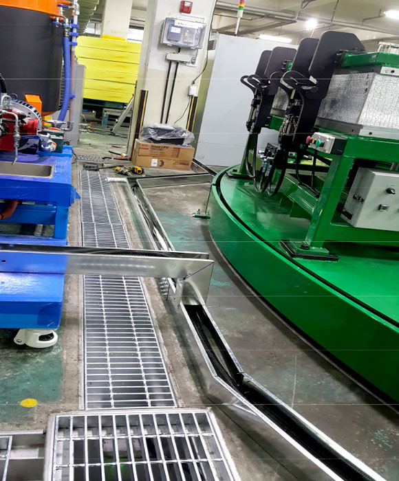 에이스침대 (포인트센서) 설치 사례 사진