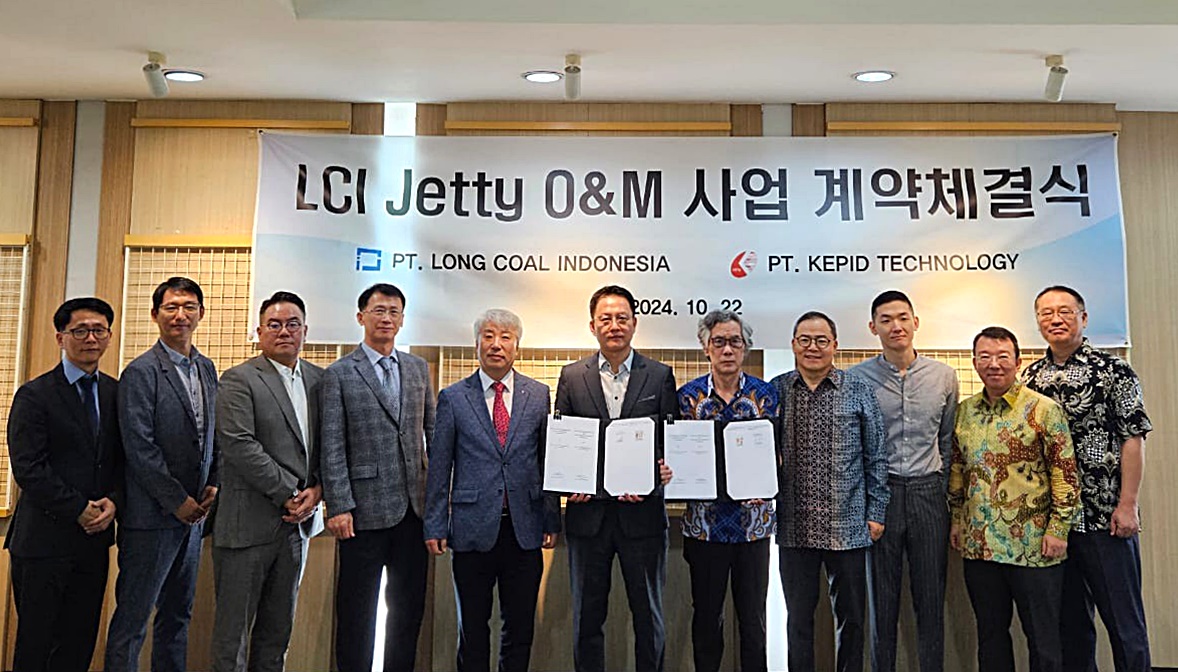 인도네시아 PT. LCI-LCI-Jetty O&M 계약 체결식 현장 사진