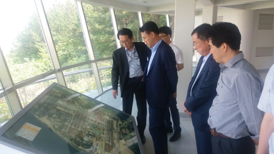 주복원 관리본부장님 시찰 사진